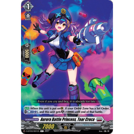 Vanguard_TCG_card_D-BT03_091EN_C_Aurora_Battle_Princess_Tear_Croca_Advance_of_Intertwined_Stars