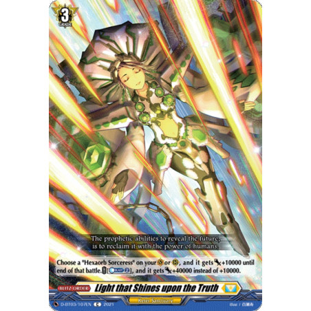 Vanguard_TCG_card_D-BT03_107EN_C_Light_that_Shines_upon_the_Truth_Advance_of_Intertwined_Stars