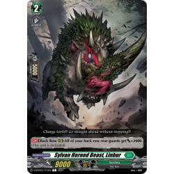 Vanguard_TCG_card_D-BT03_111EN_C_Sylvan_Horned_Beast_Linbur_Advance_of_Intertwined_Stars