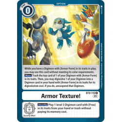 Digimon_TCG_BT8-110_Armor_Texture_Common_New_Awakening_Card_Game