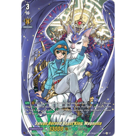 Vanguard_TCG_card_D-BT03_DSR01EN_DSR_Sylvan_Horned_Beast_King_Magnolia_Advance_of_Intertwined_Stars