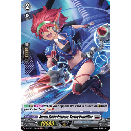 Vanguard_TCG_card_D-BT03_H22EN_H_Aurora_Battle_Princess_Survey_Vermillion_Advance_of_Intertwined_Stars