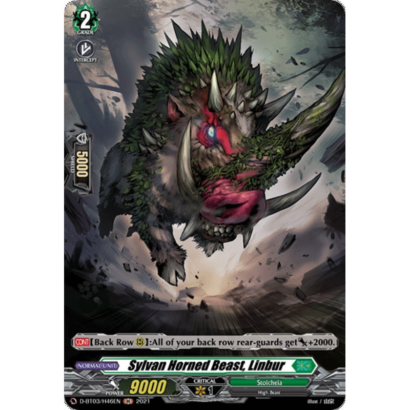 Vanguard_TCG_card_D-BT03_H46EN_H_Sylvan_Horned_Beast_Linbur_Advance_of_Intertwined_Stars