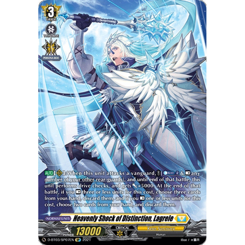 Vanguard_TCG_card_D-BT03_SP07EN_SP_Heavenly_Shock_of_Distinction_Lagrele_Advance_of_Intertwined_Stars