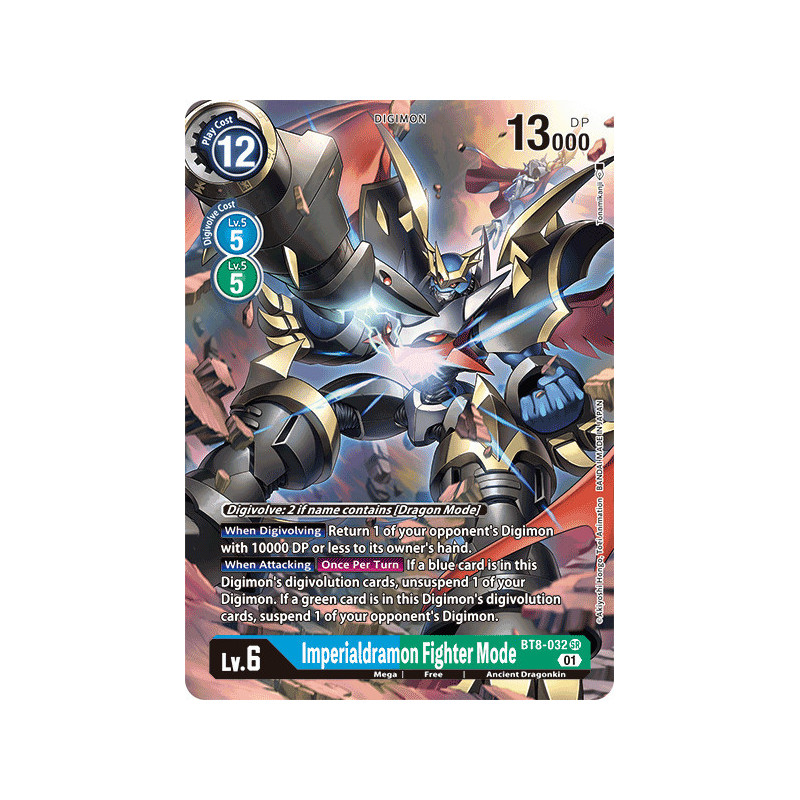 Digimon_TCG_BT8-032_AA_Imperialdramon_Fighter_Mode_Alternative_Art_New_Awakening_Card_Game