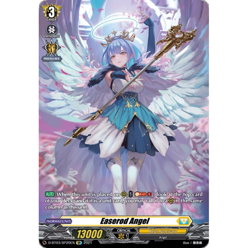 Vanguard_TCG_card_D-BT03_SP20EN_SP_Easerod_Angel_Advance_of_Intertwined_Stars