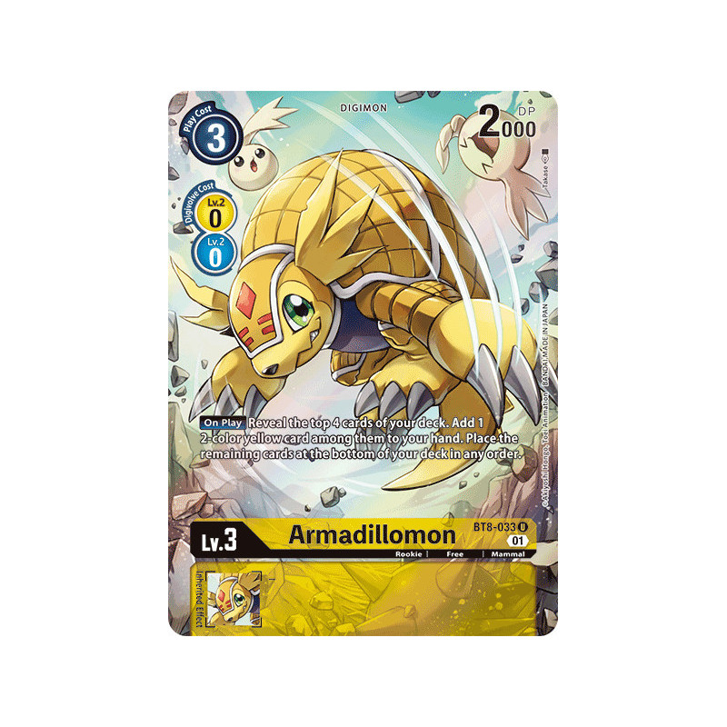 Digimon_TCG_BT8-033_AA_Armadillomon_Alternative_Art_New_Awakening_Card_Game