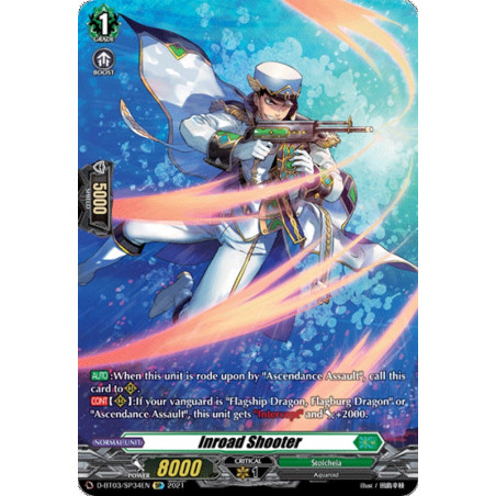 Vanguard_TCG_card_D-BT03_SP34EN_SP_Inroad_Shooter_Advance_of_Intertwined_Stars