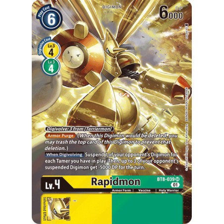 Digimon_TCG_BT8-039_AA_Rapidmon_Alternative_Art_New_Awakening_Card_Game