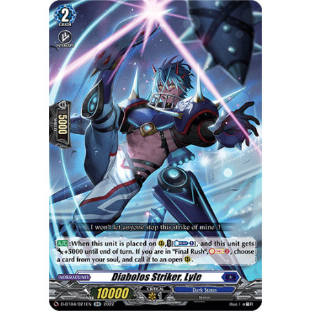 Vanguard_TCG_card_D-BT04_021EN_RR_Diabolos_Striker_Lyle_Awakening_of_Chakrabarthi