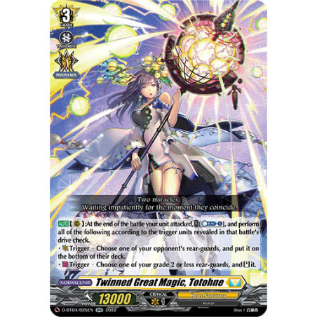 Vanguard_TCG_card_D-BT04_025EN_RR_Twinned_Great_Magic_Totohne_Awakening_of_Chakrabarthi