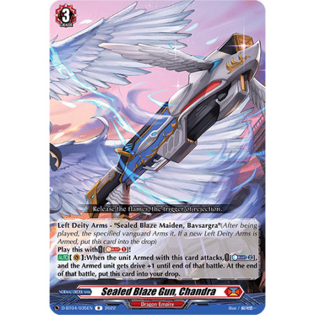 Vanguard_TCG_card_D-BT04_035EN_R_Sealed_Blaze_Gun_Chandra_Awakening_of_Chakrabarthi