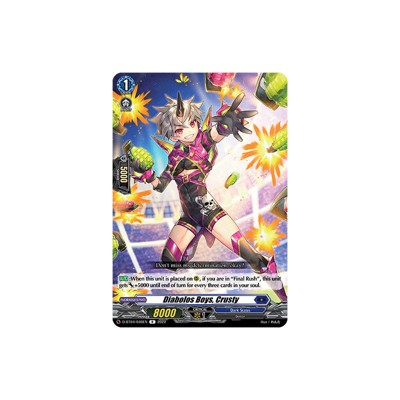 Vanguard_TCG_card_D-BT04_040EN_R_Diabolos_Boys_Crusty_Awakening_of_Chakrabarthi