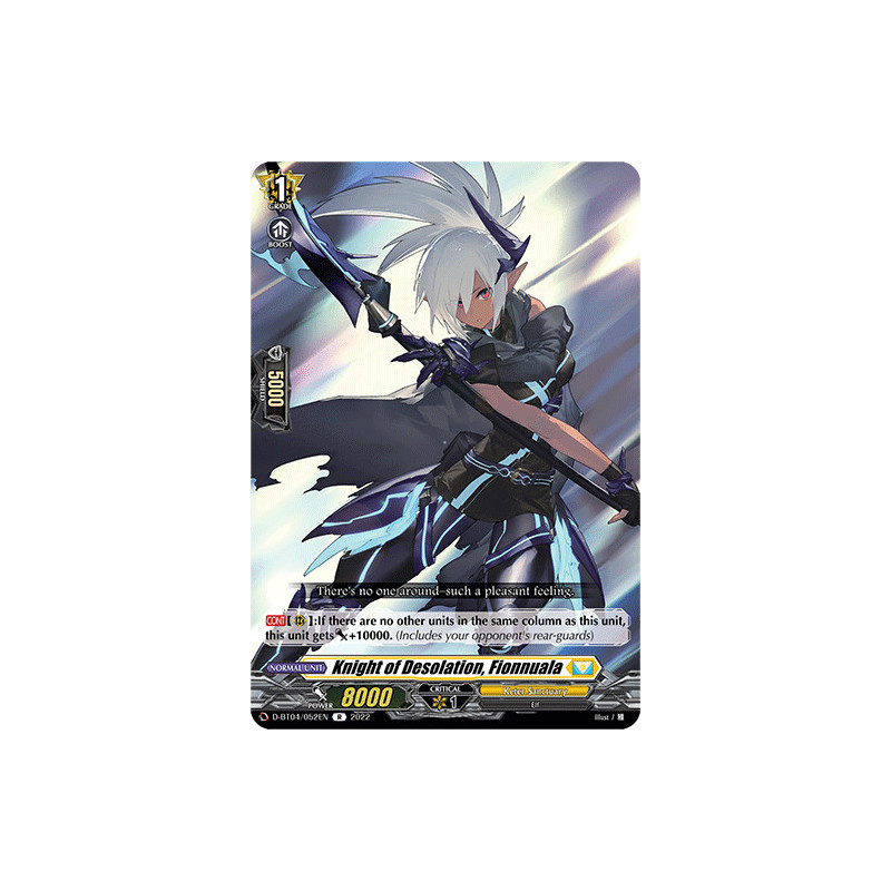 Vanguard_TCG_card_D-BT04_052EN_R_Knight_of_Desolation_Fionnuala_Awakening_of_Chakrabarthi
