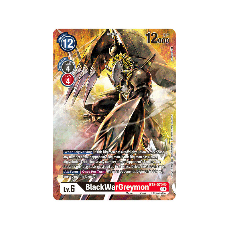 Digimon_TCG_BT8-070_AA_BlackWarGreymon_Alternative_Art_New_Awakening_Card_Game