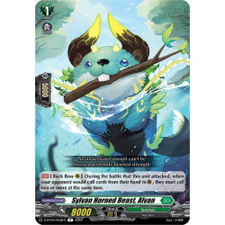 Vanguard_TCG_card_D-BT04_058EN_R_Sylvan_Horned_Beast_Alvan_Awakening_of_Chakrabarthi