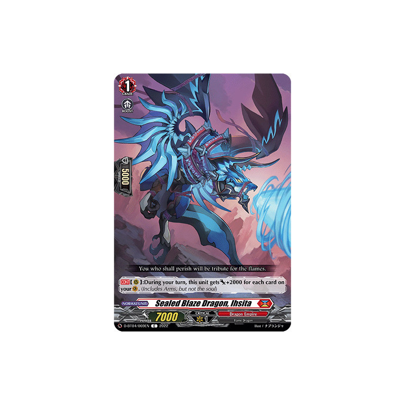 Vanguard_TCG_card_D-BT04_069EN_C_Sealed_Blaze_Dragon_Ihsita_Awakening_of_Chakrabarthi