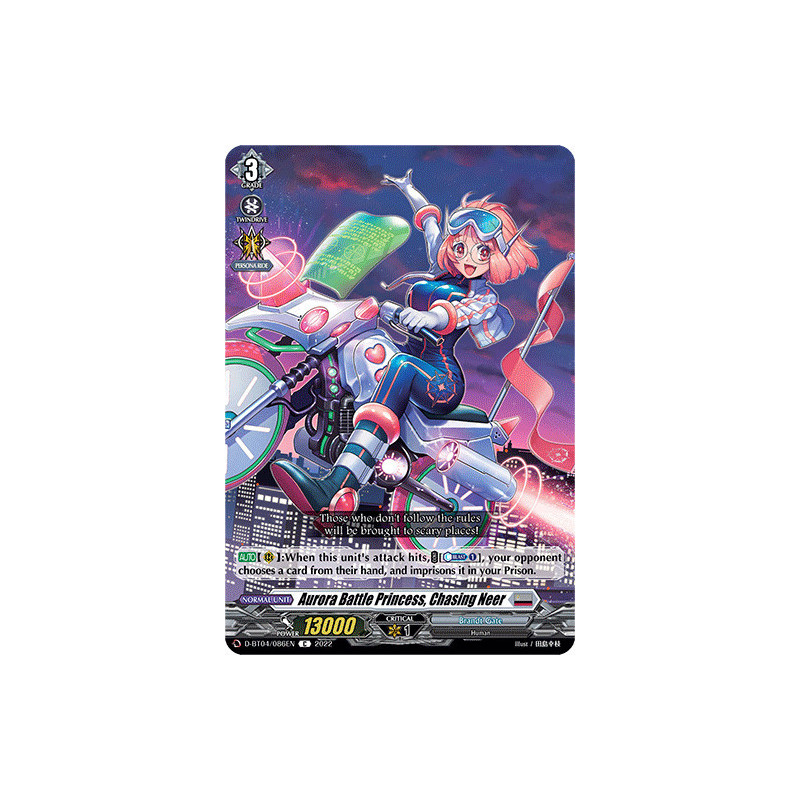 Vanguard_TCG_card_D-BT04_086EN_C_Aurora_Battle_Princess_Chasing_Neer_Awakening_of_Chakrabarthi