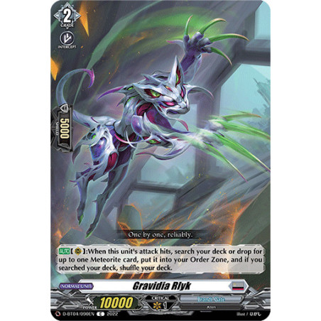 Vanguard_TCG_card_D-BT04_090EN_C_Gravidia_Rlyk_Awakening_of_Chakrabarthi