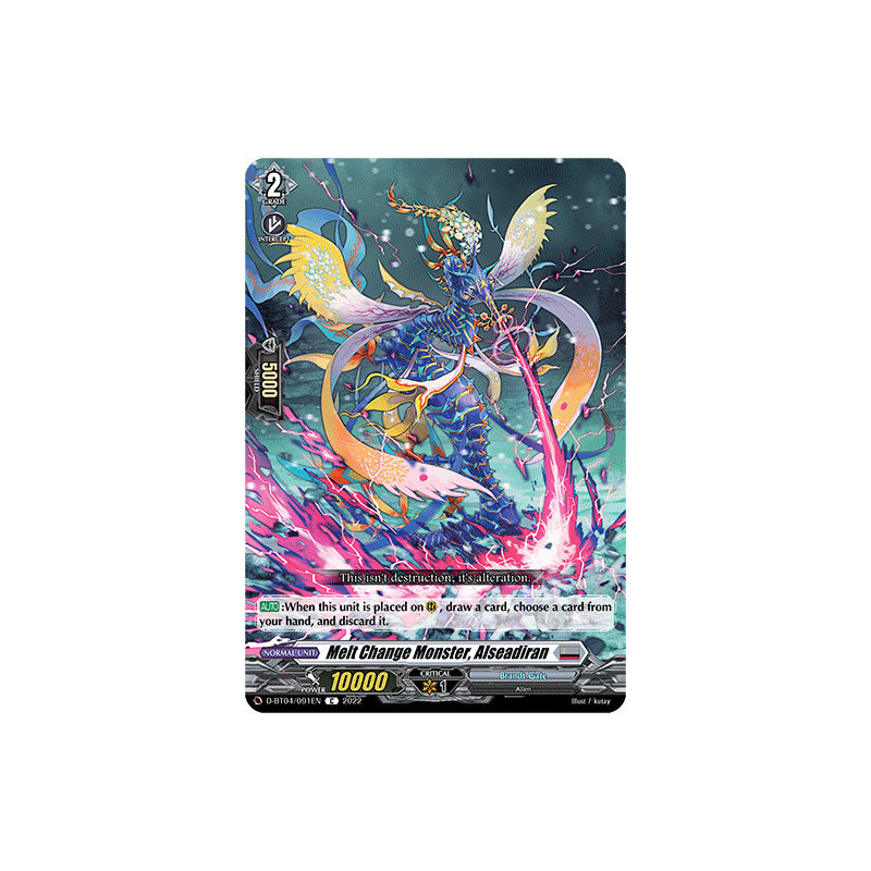 Vanguard_TCG_card_D-BT04_091EN_C_Melt_Change_Monster_Alseadiran_Awakening_of_Chakrabarthi