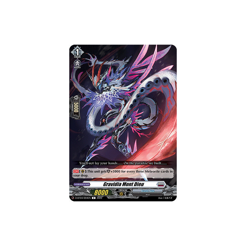 Vanguard_TCG_card_D-BT04_094EN_C_Gravidia_Mont_Dieu_Awakening_of_Chakrabarthi