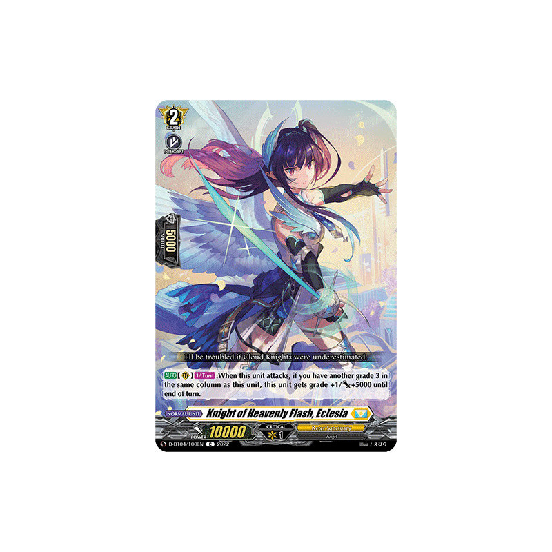 Vanguard_TCG_card_D-BT04_100EN_C_Knight_of_Heavenly_Flash_Eclesia_Awakening_of_Chakrabarthi