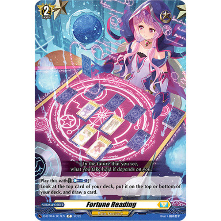 Vanguard_TCG_card_D-BT04_107EN_C_Fortune_Reading_Awakening_of_Chakrabarthi