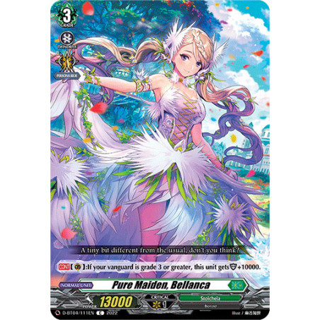 Vanguard_TCG_card_D-BT04_111EN_C_Pure_Maiden_Bellanca_Awakening_of_Chakrabarthi