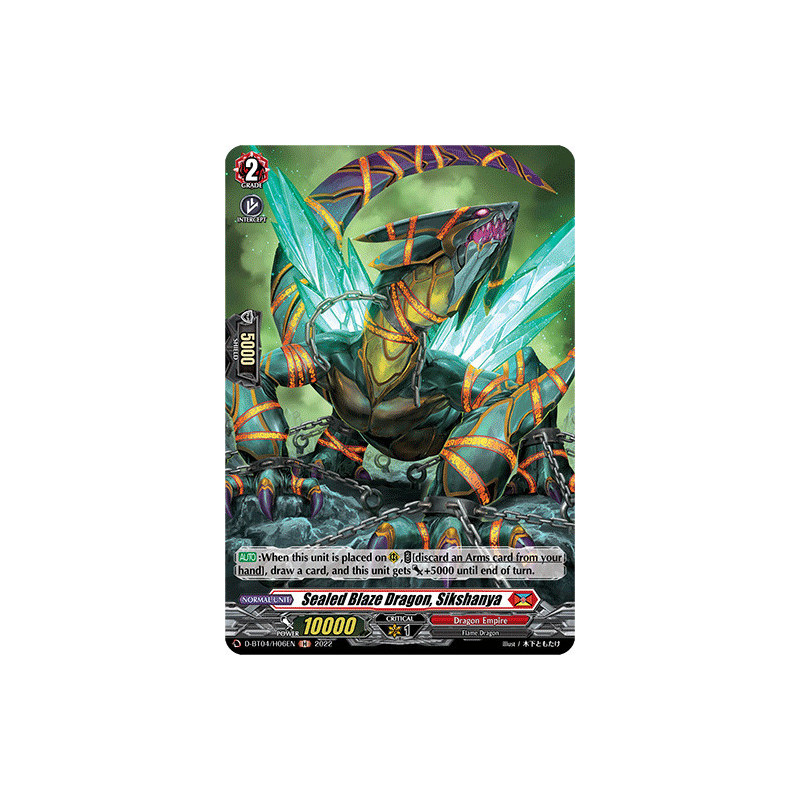 Vanguard_TCG_card_D-BT04_H06EN_H_Sealed_Blaze_Dragon_Sikshanya_Awakening_of_Chakrabarthi