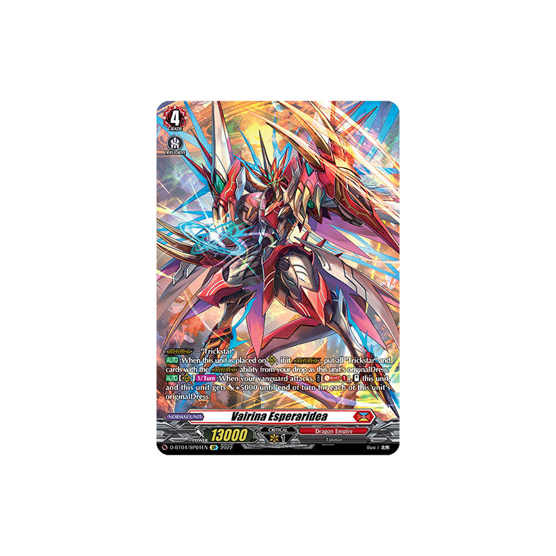 Vanguard_TCG_card_D-BT04_SP01EN_SP_Vairina_Esperaridea_Awakening_of_Chakrabarthi