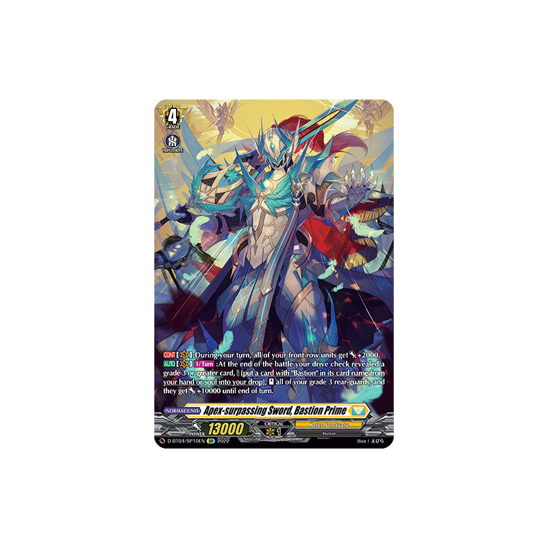 Vanguard_TCG_card_D-BT04_SP10EN_SP_Apex-surpassing_Sword_Bastion_Prime_Awakening_of_Chakrabarthi