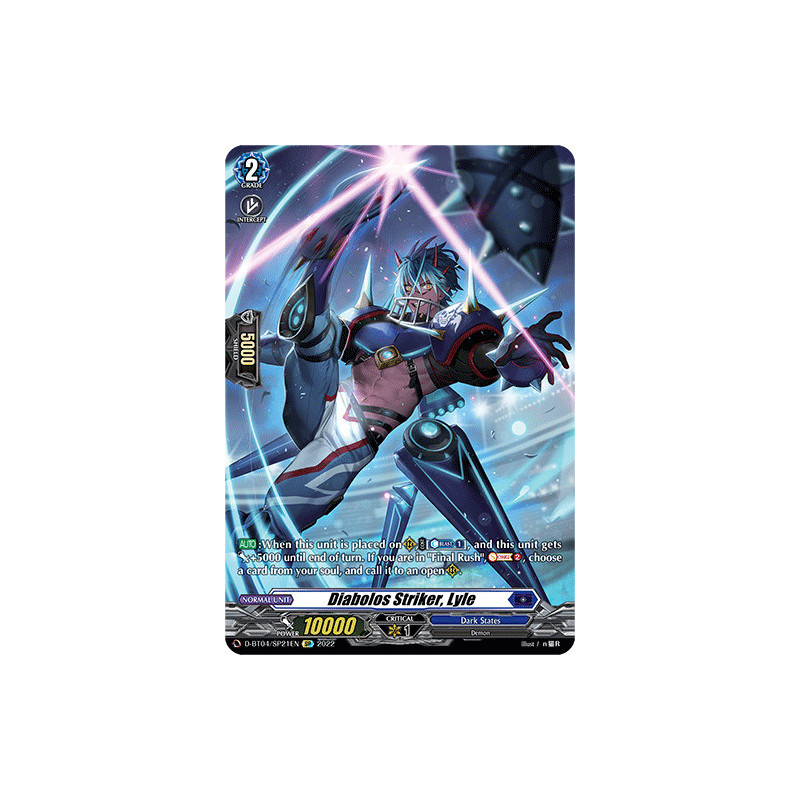 Vanguard_TCG_card_D-BT04_SP21EN_SP_Diabolos_Striker_Lyle_Awakening_of_Chakrabarthi