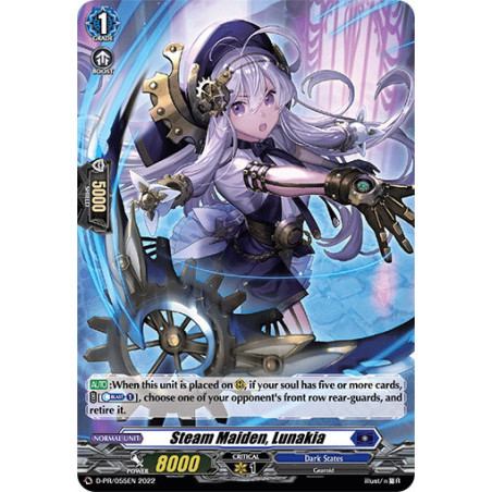 Vanguard_TCG_card_D-PR_055EN_PR_Steam_Maiden_Lunakia_Awakening_of_Chakrabarthi