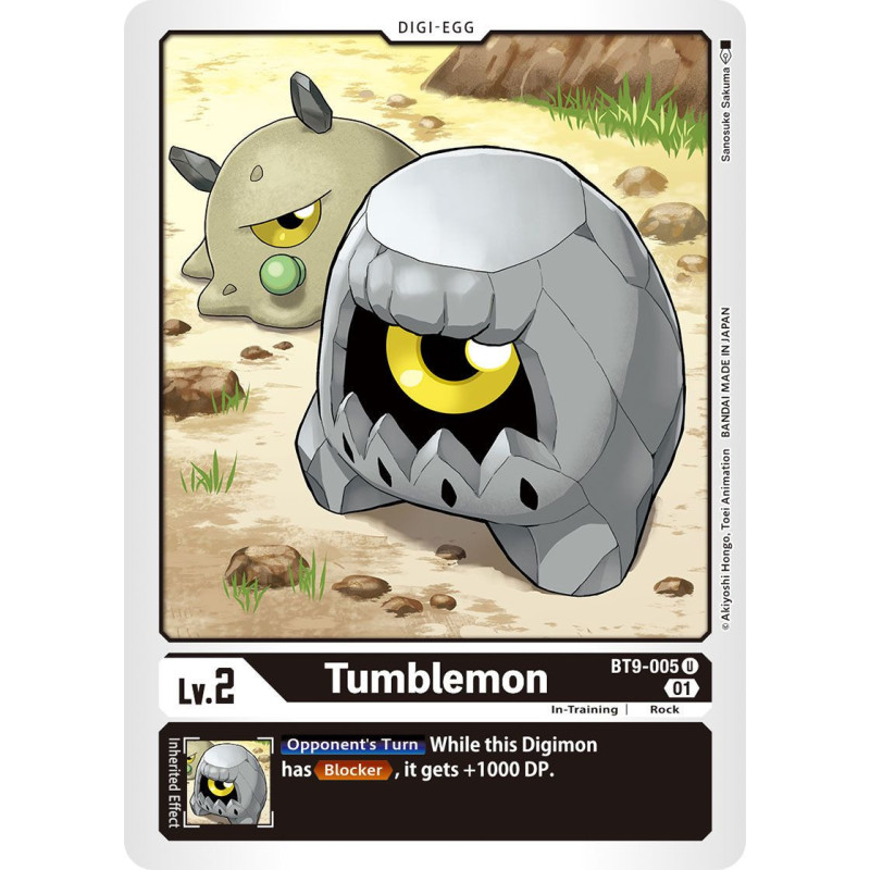 Digimon_TCG_BT9-005_Tumblemon_Uncommon_X_Record_Card_Game