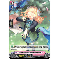 Vanguard_TCG_card_D-PR_063EN_PR_Practicing_in_Secret_Mayzie_Awakening_of_Chakrabarthi
