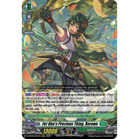 Vanguard_TCG_card_D-BT05_012EN_RRR_For_One_s_Precious_Thing_Rorowa_Triumphant_Return_of_the_Brave_Heroes