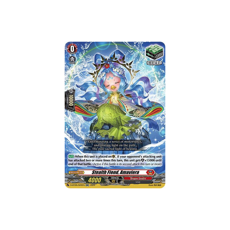 Vanguard_TCG_card_D-BT05_022EN_RR_Stealth_Fiend_Amaviera_Triumphant_Return_of_the_Brave_Heroes