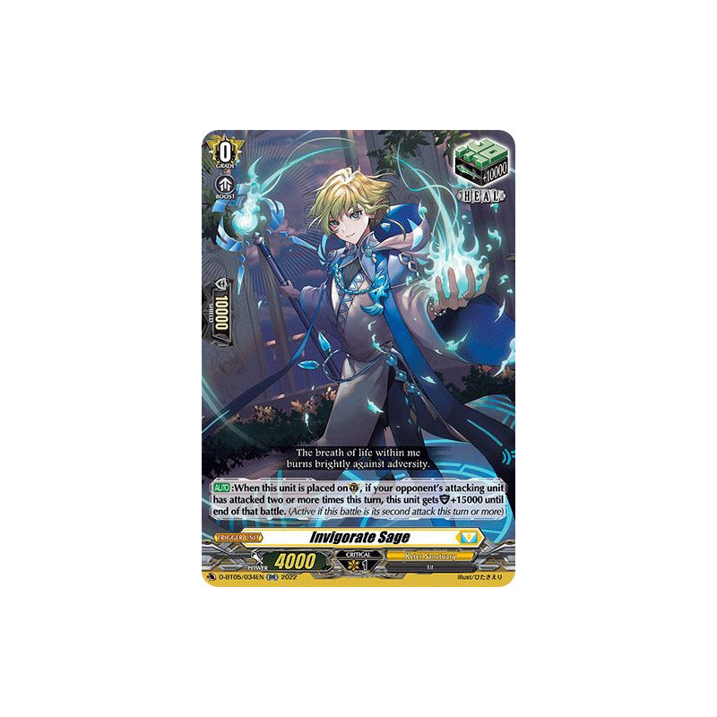 Vanguard_TCG_card_D-BT05_034EN_RR_Invigorate_Sage_Triumphant_Return_of_the_Brave_Heroes