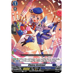 Vanguard_TCG_card_D-BT05_042EN_R_Clumsy_Assistant_Triumphant_Return_of_the_Brave_Heroes