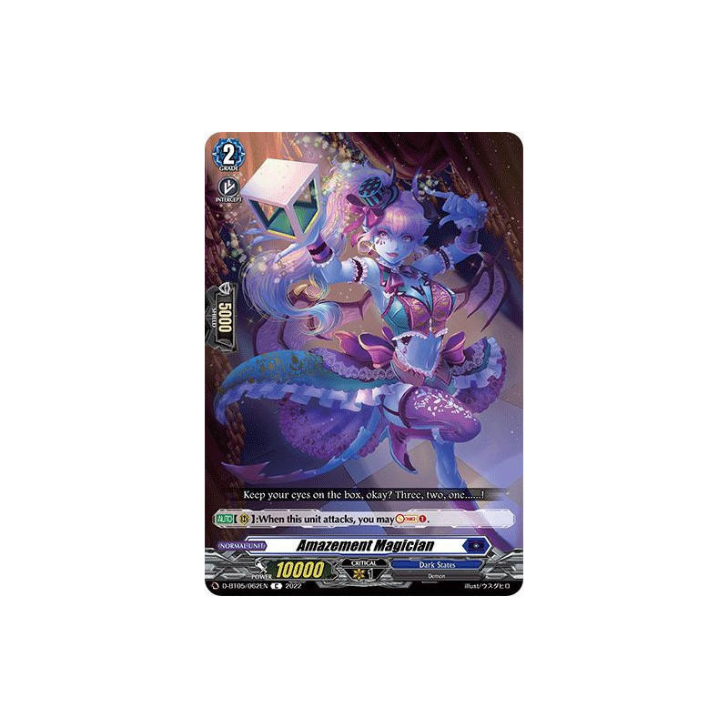 Vanguard_TCG_card_D-BT05_062EN_C_Amazement_Magician_Triumphant_Return_of_the_Brave_Heroes
