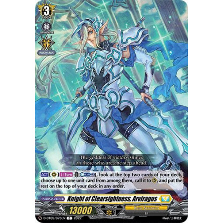 Vanguard_TCG_card_D-BT05_075EN_C_Knight_of_Clearsightness_Arviragus_Triumphant_Return_of_the_Brave_Heroes