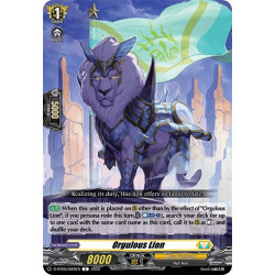 Vanguard_TCG_card_D-BT05_080EN_C_Orgulous_Lion_Triumphant_Return_of_the_Brave_Heroes