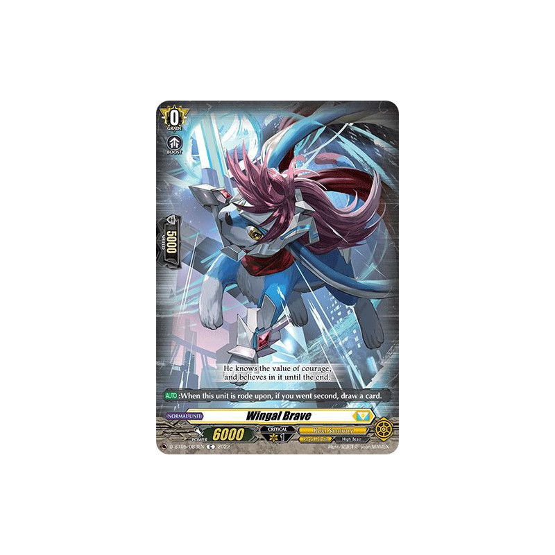 Vanguard_TCG_card_D-BT05_083EN_C_Wingal_Brave_Triumphant_Return_of_the_Brave_Heroes