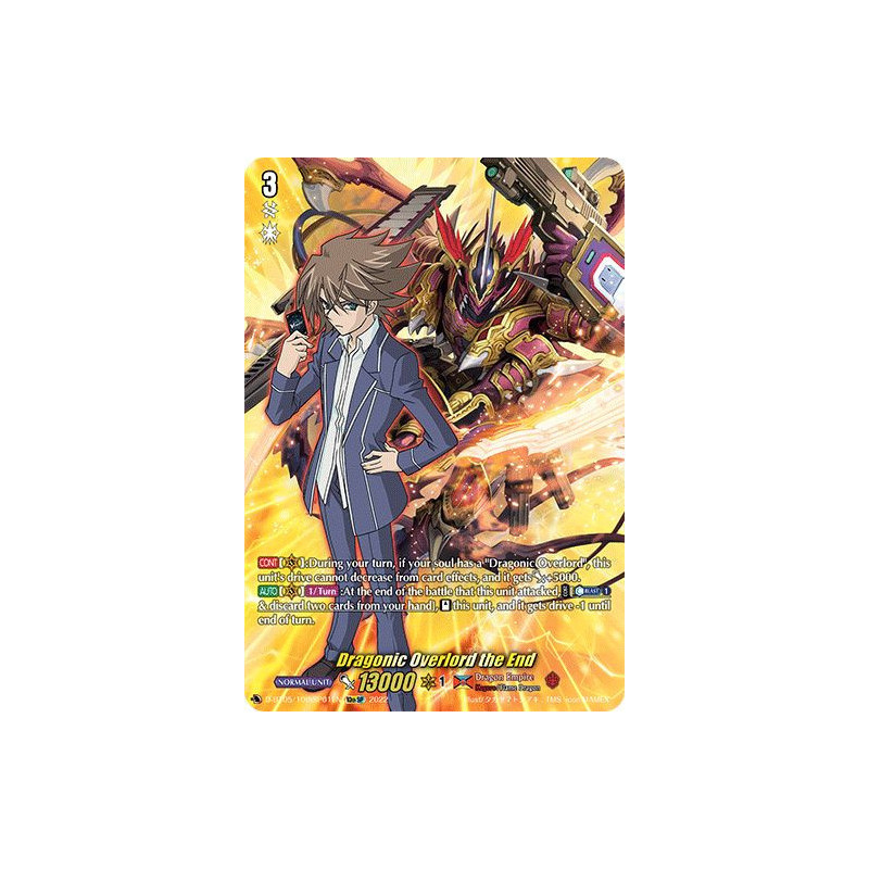 Vanguard_TCG_card_D-BT05_10thSP01EN_10thSP_Dragonic_Overlord_the_End_Triumphant_Return_of_the_Brave_Heroes
