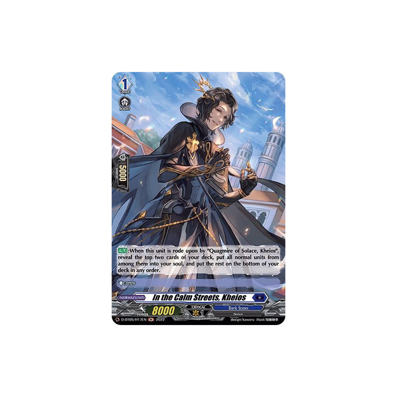 Vanguard_TCG_card_D-BT05_H17EN_H_In_the_Calm_Streets_Kheios_Triumphant_Return_of_the_Brave_Heroes