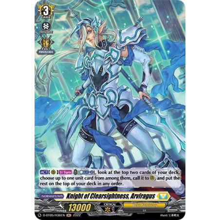 Vanguard_TCG_card_D-BT05_H36EN_H_Knight_of_Clearsightness_Arviragus_Triumphant_Return_of_the_Brave_Heroes