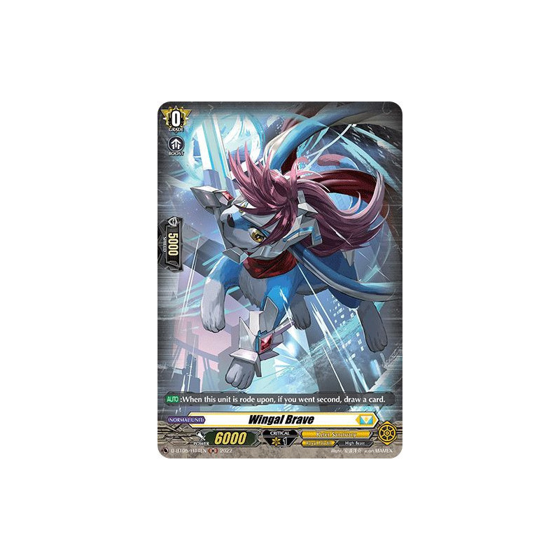 Vanguard_TCG_card_D-BT05_H44EN_H_Wingal_Brave_Triumphant_Return_of_the_Brave_Heroes