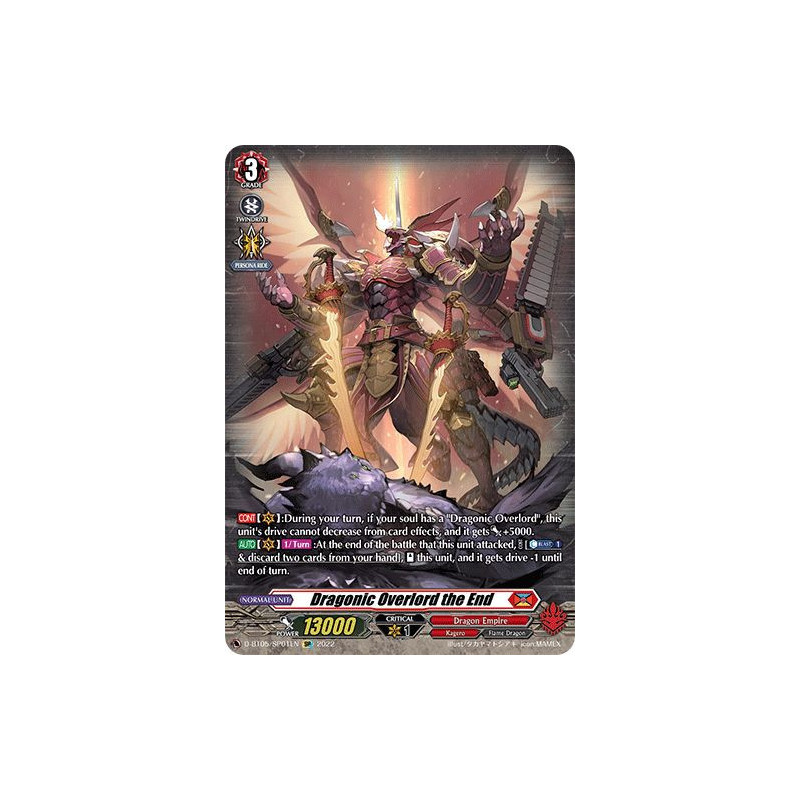 Vanguard_TCG_card_D-BT05_SP01EN_SP_Dragonic_Overlord_the_End_Triumphant_Return_of_the_Brave_Heroes
