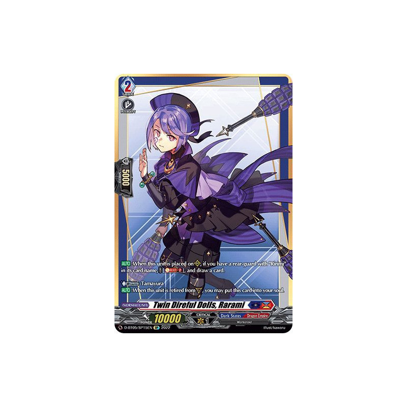 Vanguard_TCG_card_D-BT05_SP15EN_SP_Twin_Direful_Dolls_Rarami_Triumphant_Return_of_the_Brave_Heroes