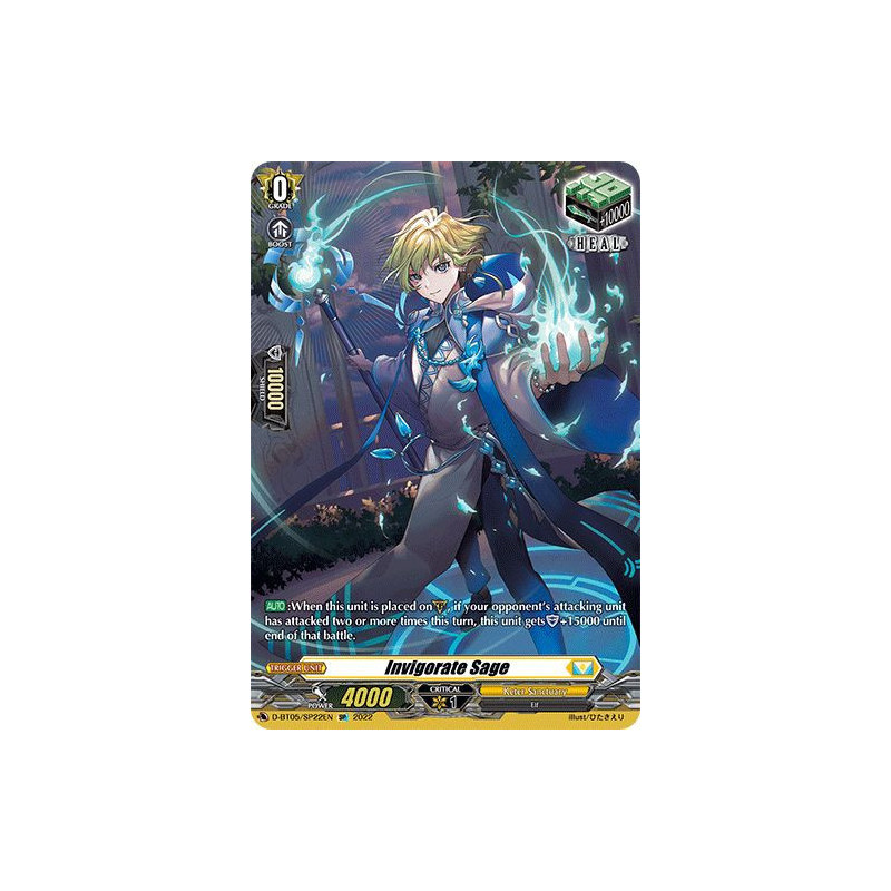 Vanguard_TCG_card_D-BT05_SP22EN_SP_Invigorate_Sage_Triumphant_Return_of_the_Brave_Heroes